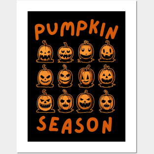 Pumpkin Season - halloween tee Posters and Art